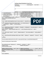 Confined Space Hazard Evaluation Survey Form