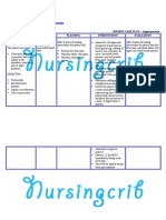 Nursing Care Plan For Angina Pectoris NCP