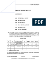 OPS - SP009 - Project Reporting