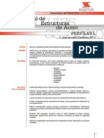 Perfiles L Manual de Estructuras de Acero SIDETUR