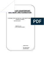 Design of Counterfort Type Abutment