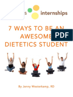 7 Ways To Be An Awesome Dietetics Student