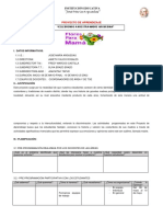 PROYECTO DE APRENDIZAJE Día de La Madre