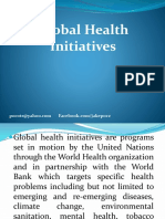 Global Health Initiatives