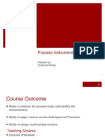 Process Instrumentation: Prepared By: Sangmesh Malge