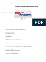 Data Structures & Algorithms - Multiple Choice Questions (MCQS) - Objective