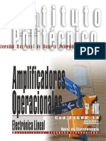 ELECTRONICA LINEAL Amplificadores Operacionales PDF