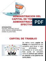 Administracion Del Capital de Trabajo y Admin