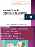 Prebioticos y Probioticos