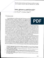 Facio, Alda, "Feminismo, Género y Patriarcado"