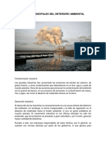 Deterioro Ambiental