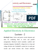 Lecture-02 KCL-KVL - Series Parallel Circuits - Nodes - Loops - Branches