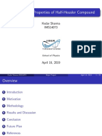 DFT Studies On Half Heusler Compounds