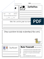 AcademicVocabularyWordWorkForm PDF