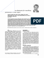 Ankylosed Teeth As Abutments For Maxillary Protraction: A Case Report