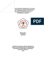 Penerapan Sistem Informasi Customer Relationship Management