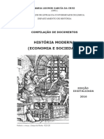 História Moderna (Economia e Sociedade) Compilação de Documentos PDF