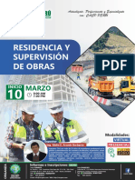 Curso de Residencia y Supervison de Obras