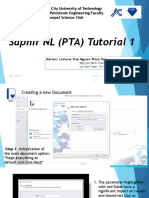 Saphir NL (PTA) Tutorial 1