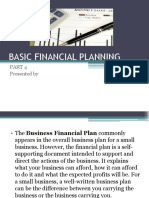 Basic Financial Planning Part 4