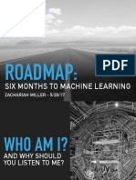 Roadmap:: Six Months To Machine Learning