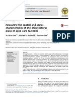 Measuring The Spatial and Social Characteristics of The Architectural Plans of Aged Care Facilities