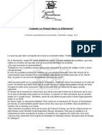 Cuando La Poesía Hace La Diferencia. Sobre La Resonancia en Lacan. Pedrotti 