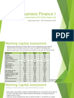 Working Capital Assessment of Eicher Motors LTD