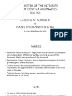 Emilio Suntay III V Isabel Cojuanco Suntay