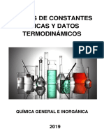 Tabla de Constantes PDF