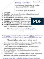 Meteorology - The Study of Weather