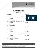 2nd Dispatch DLPD - IIT JEE - Class XI - English - PC (Maths) PDF