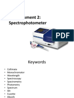 2 LI Apr 2019 Spectrophotometer