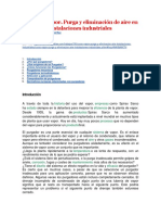 Curso de Vapor - Purga y Eliminación de Aire en Instalaciones Industriales