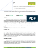 A Study On Brand Awareness and Preference of Consumers Regarding Paper Boat in Bangalore-2019-04!15!10-20