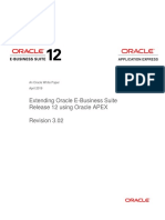 Extending Oracle E-Business Suite Release 12 Using Oracle APEX