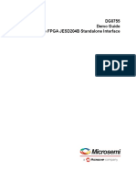 Microsemi PolarFire FPGA JESD204B Interface Demo Guide DG0755 V9