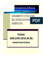 Tema 1 Surgimiento y Evolucion de Sistema Financiero Dominicano