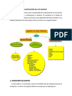 Naturaleza y Clasificación de Los Equipos