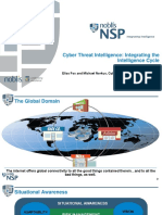 Integrating Cyber Threat Intelligence Using Classic Intel Techniques Elias Fox and Michael Norkus