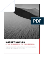 Marketing Plan For Parol