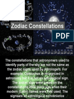 Zodiac Constellations