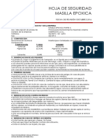 MSDS - MASILLA - EPOXICA3 Scuba Goo PDF