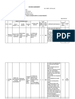 Ehs Risk Assessment