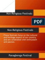 Non Religious Festivals