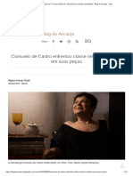 Consuelo de Castro Enfrentou Classe Média e Ditadura em Suas Peças - Blog Do Arcanjo - UOL