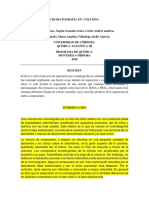 Informe Sin Terminar Cromatografia en Columna