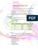 A Detailed Lesson Plan in Health-Grade 9 I. Objectives:: Quantity Unit Description