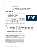 Loading and Load Calculations