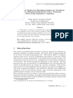 An Extended Method of Quasilinearization For Nonlinear Impulsive Differential Equations With A Nonlinear Three-Point Boundary Condition